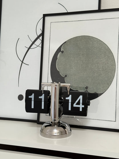 Orologio flip retrò