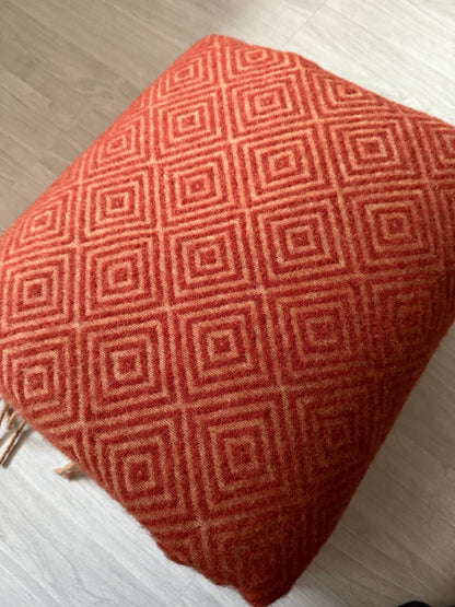 Coperta 100% lana merino